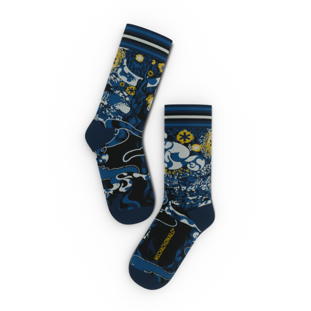 Muchachomalo Heren 1-pack sokken STARRY01-0211 large Muchachomalo Heren 1-pack sokken STARRY01-0211 large