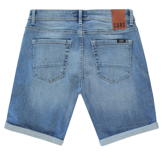 Cars Hunter short bleached used blue denim 5150.35.0001 large