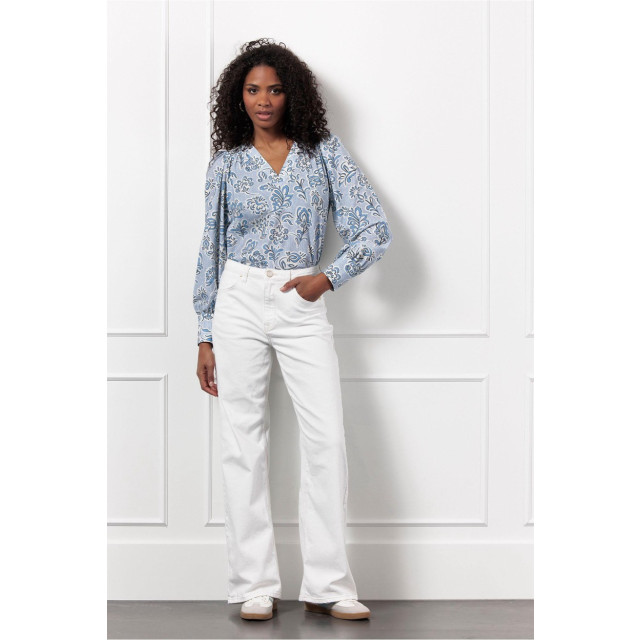 Studio Anneloes Emmarie denim flower top dessin 4389.39.0009 large