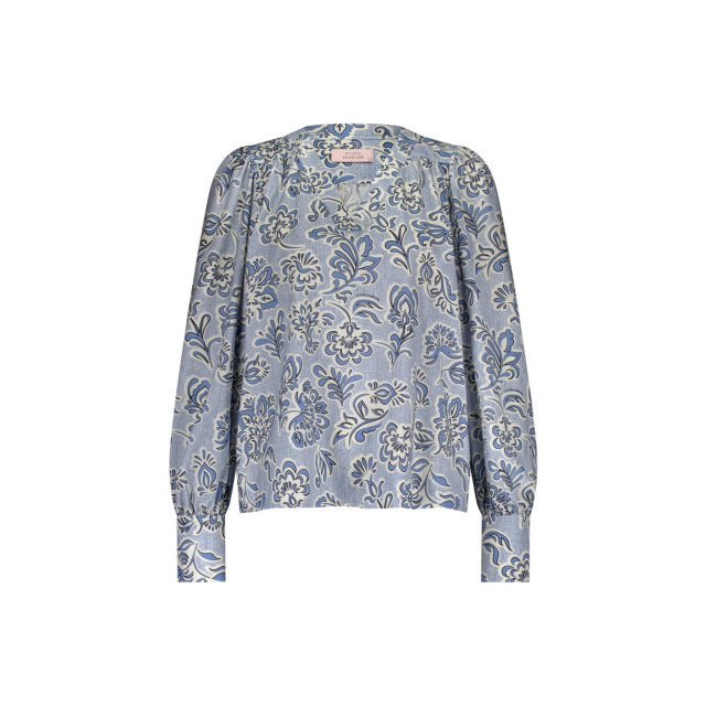 Studio Anneloes Emmarie denim flower top dessin 4389.39.0009 large