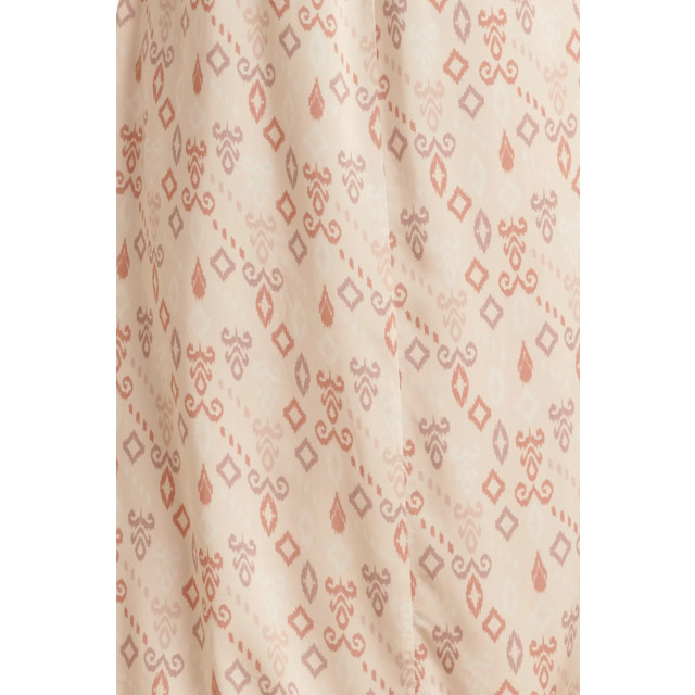Smashed Lemon 25042 lichte maxi jurk met v-halsaztec print-nude tinten | 25042-720-998 large Smashed Lemon 25042 lichte maxi jurk met v-halsaztec print-nude tinten | 25042-720-998 large