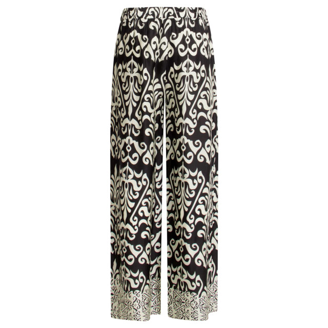 Smashed Lemon 25089 e te satijnen ornamentele geprinte broek | 8720331324881 large