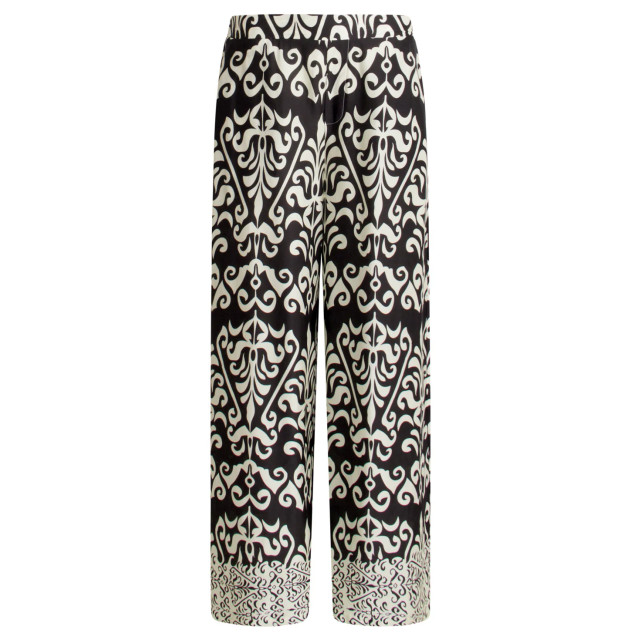 Smashed Lemon 25089 e te satijnen ornamentele geprinte broek | 8720331324881 large