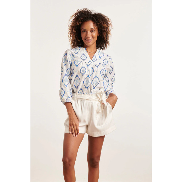 Smashed Lemon 24340 katoenen geborduurde fashion top | 8720331259961 large