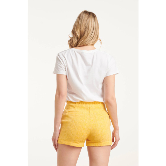 Smashed Lemon 25232 te katoenen t-shirt met lemon print, | 8720331343516 large