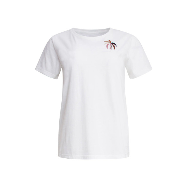 Smashed Lemon 25230 te katoenen t-shirt met palmprintmauve e hues | 8720331343356 large