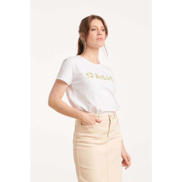 Smashed Lemon 25225 te katoenen t-shirt met oasis print | 8720331342953 large