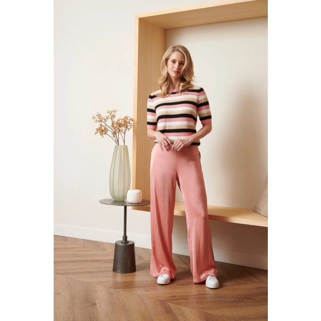 Smashed Lemon 25211 wijd satijnen broek | 8720331341161 large