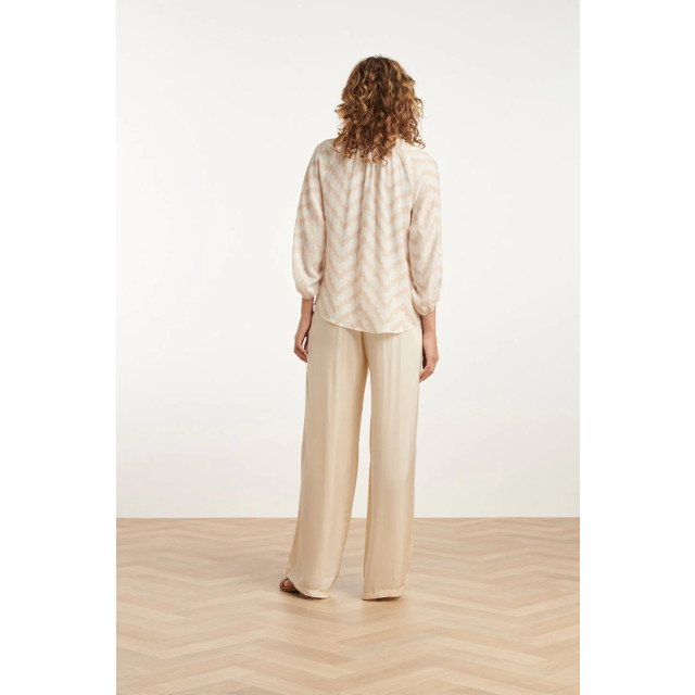 Smashed Lemon 25211 wijd satijnen broek | 8720331341253 large