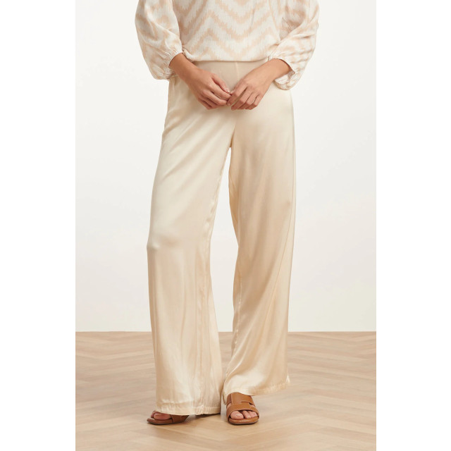 Smashed Lemon 25211 wijd satijnen broek | 8720331341253 large