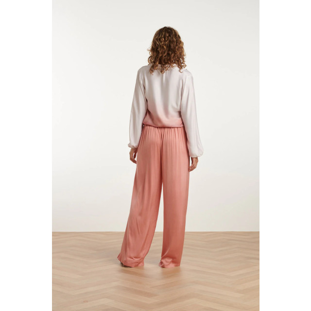 Smashed Lemon 25211 wijd satijnen broek | 8720331341161 large