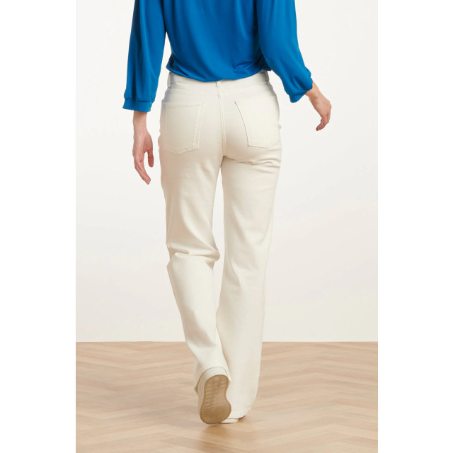 Smashed Lemon 25207 witte denim straight jeans 8720331340379 large