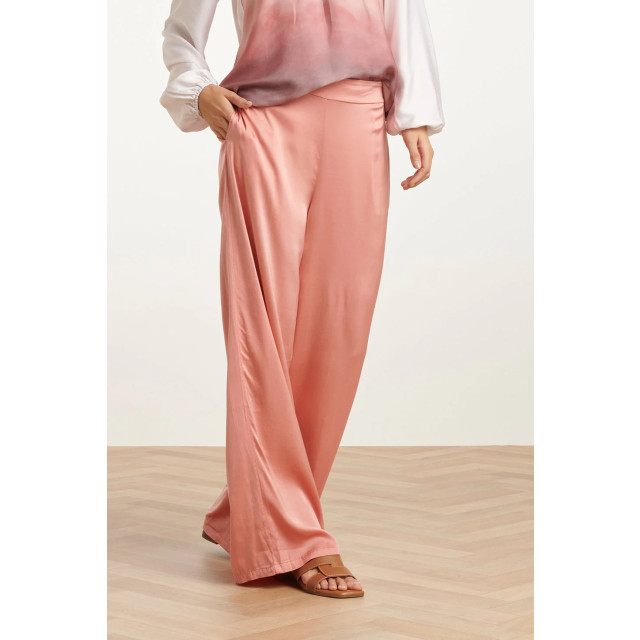 Smashed Lemon 25211 wijd satijnen broek | 8720331341161 large
