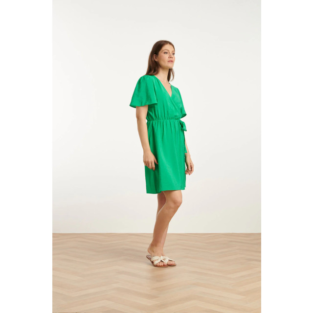 Smashed Lemon 25170 fel zomerjurk met overlap v-hals | 8720331335870 large