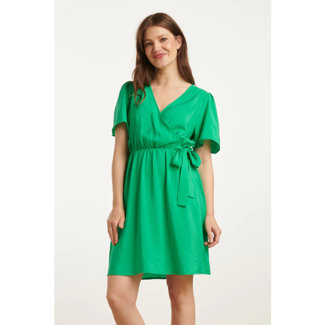 Smashed Lemon 25170 fel zomerjurk met overlap v-hals | 8720331335870 large