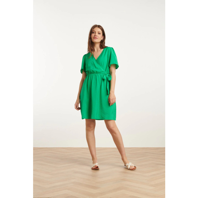 Smashed Lemon 25170 fel zomerjurk met overlap v-hals | 8720331335870 large