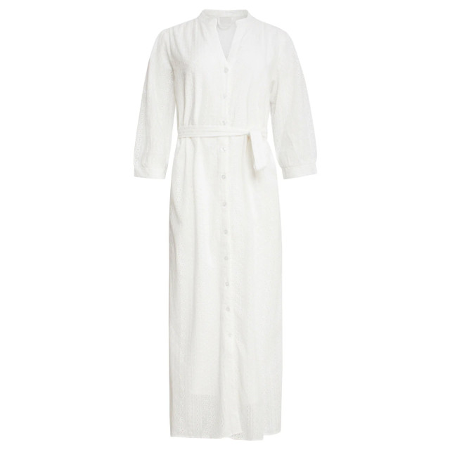 Smashed Lemon 25146 witte midi broderie anglaise jurk met 8720331332541 large
