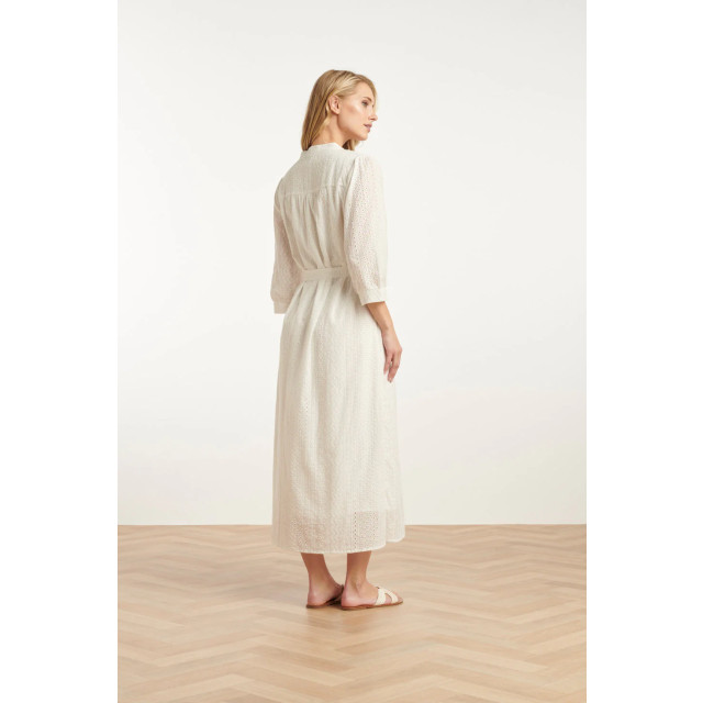 Smashed Lemon 25146 witte midi broderie anglaise jurk met 8720331332541 large