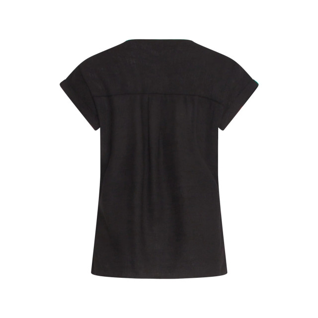 Smashed Lemon 25148 e linnen top met v-hals | 8720331333081 large