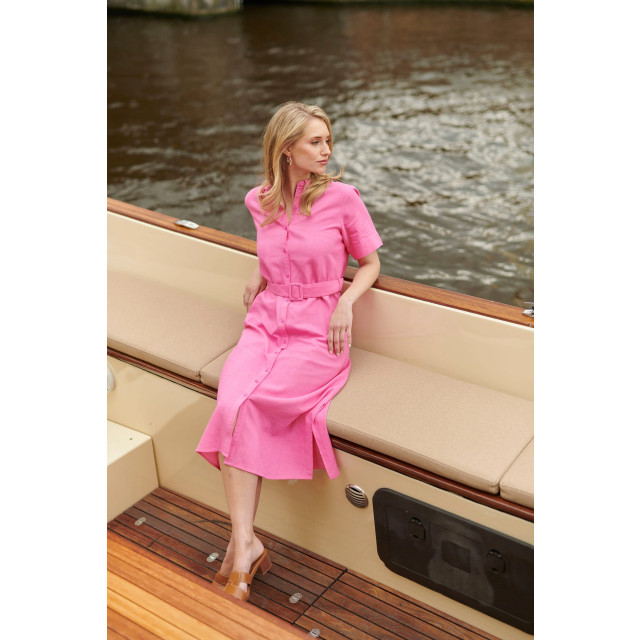 Smashed Lemon 25150 linnen shirtjurk | 8720331333654 large