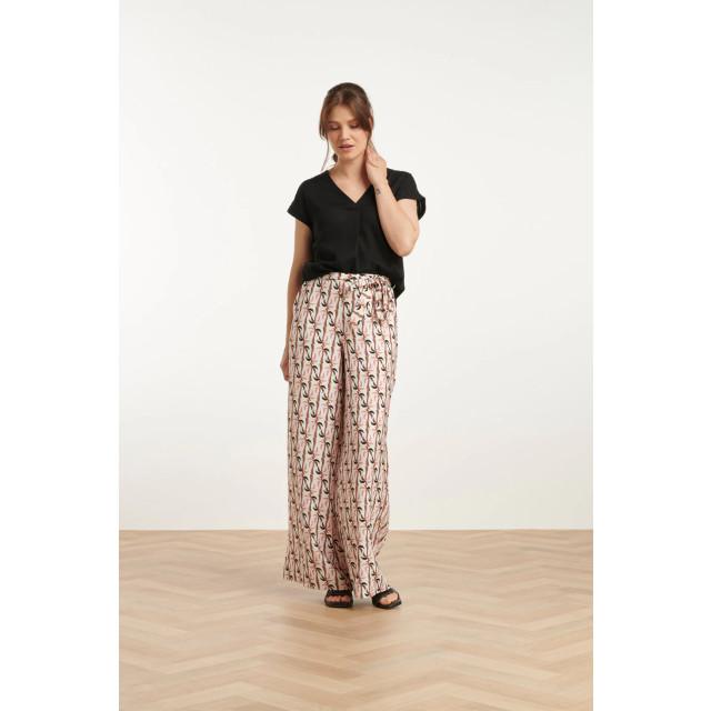 Smashed Lemon 25148 e linnen top met v-hals | 8720331333081 large