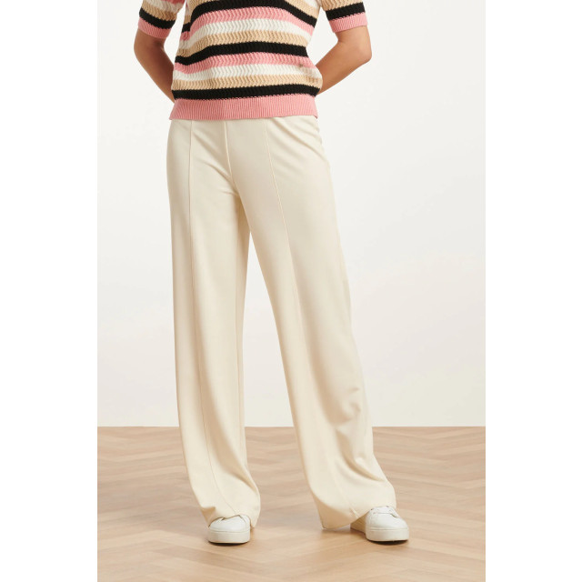 Smashed Lemon 25140 wide straight leg stretch broek | 8720331331346 large