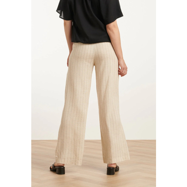Smashed Lemon 25127 pinstriped linnen trousers | 8720331330059 large