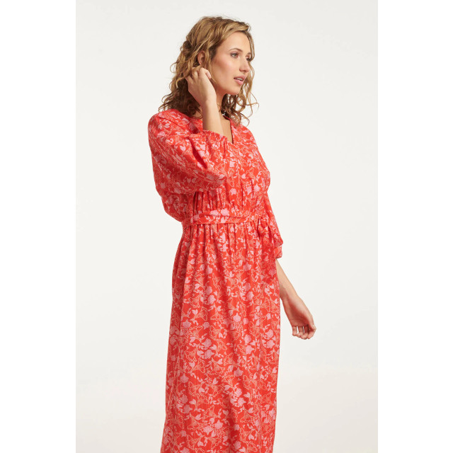 Smashed Lemon 25185 baby bloemenprint maxi jurk | 8720331337904 large