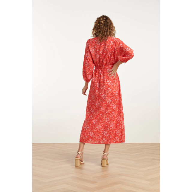 Smashed Lemon 25185 baby bloemenprint maxi jurk | 8720331337904 large