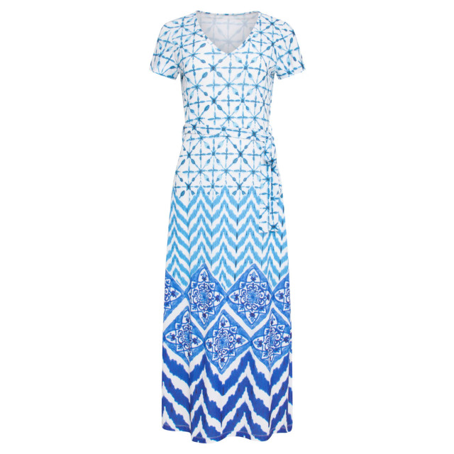 Smashed Lemon 24360 dames maxi te jurk met ornamentaal print | 8720331262602 large