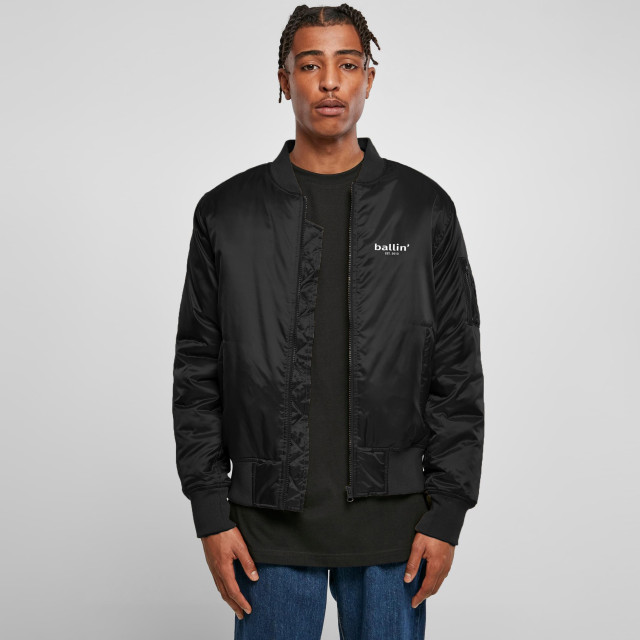 Ballin Est. 2013 Bomber jack BJ-H00051-BLK-5XL large