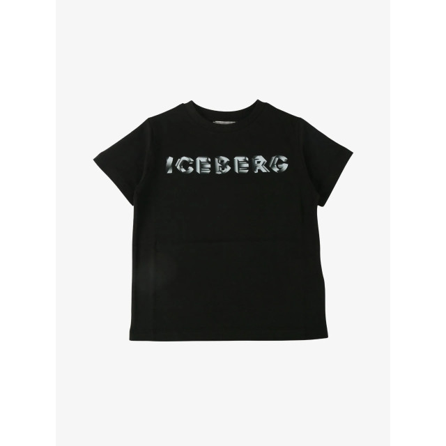 Iceberg Jongens t-shirt zwart TSICE5108J-V1 large