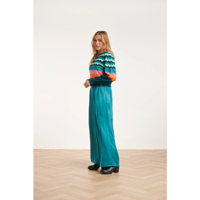 Smashed Lemon 24609 rijke zig-zag gebreide top | 24609-640-998 large Smashed Lemon 24609 rijke zig-zag gebreide top | 24609-640-998 large