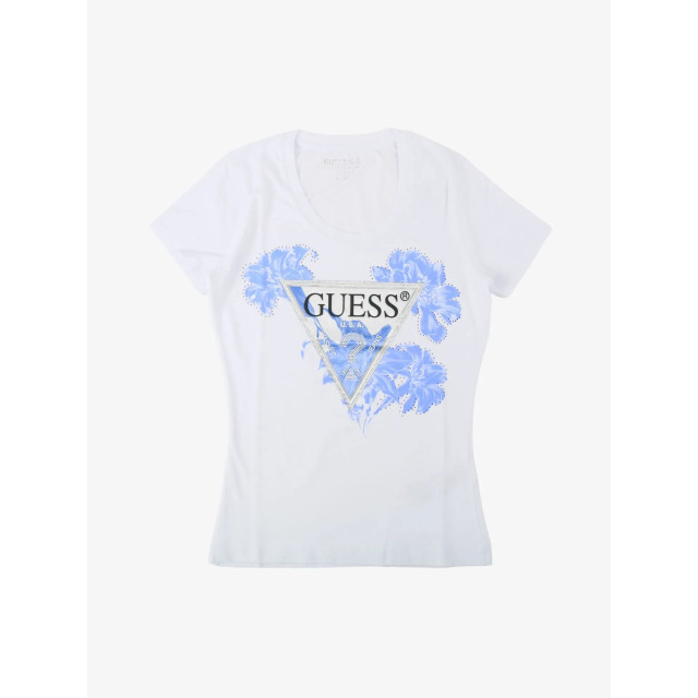 Guess Dames t-shirt flower triangle W5GI08-J1314-G011 large