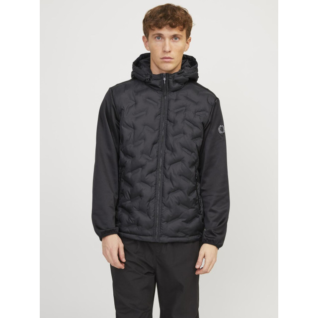 Jack & Jones Heat hybrid jacket 12254548-BLK-S large