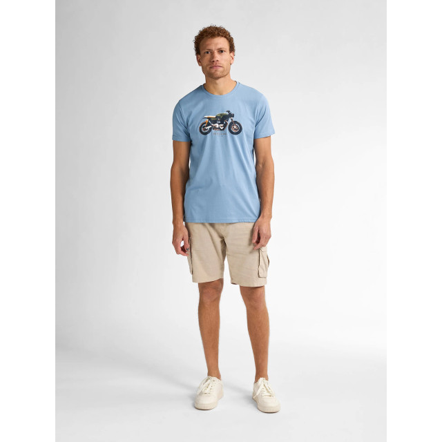 Petrol Industries Heren shirt- m-1050-tsr671 5187 pale blue Petrol M 1050 TSR671 5187PaleBlue large