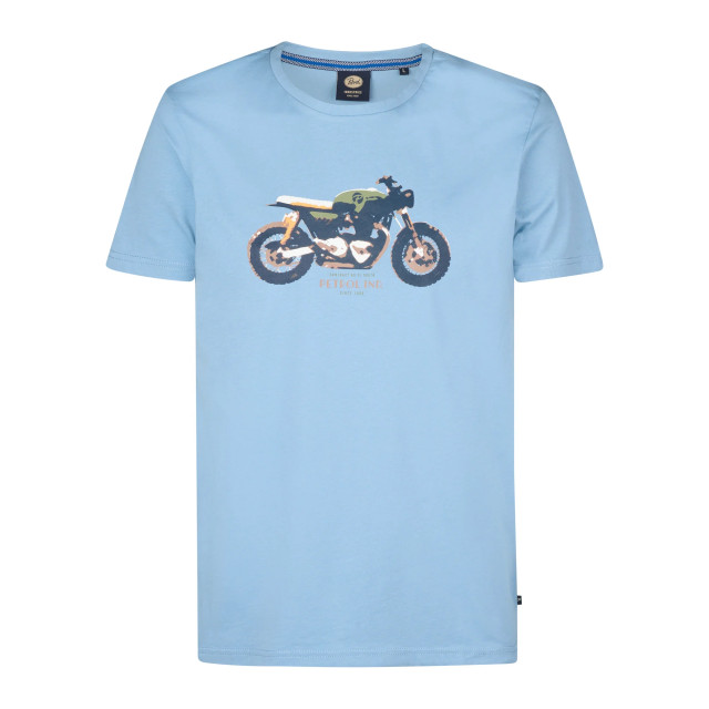 Petrol Industries Heren shirt- m-1050-tsr671 5187 pale blue Petrol M 1050 TSR671 5187PaleBlue large