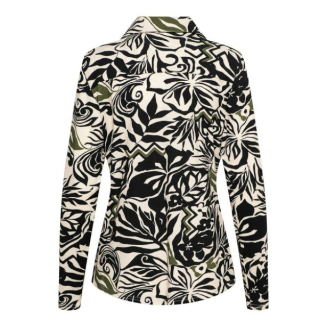 &Co Woman Blouse vayen leaf black multi Vayen Leaf - Black multi large