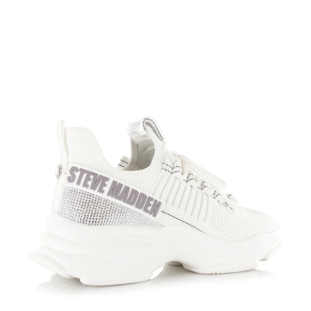 Steve Madden maxilla-r e sneaker white lage sneakers dames SM19000110 04004 002 large
