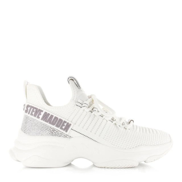 Steve Madden maxilla-r e sneaker white lage sneakers dames SM19000110 04004 002 large