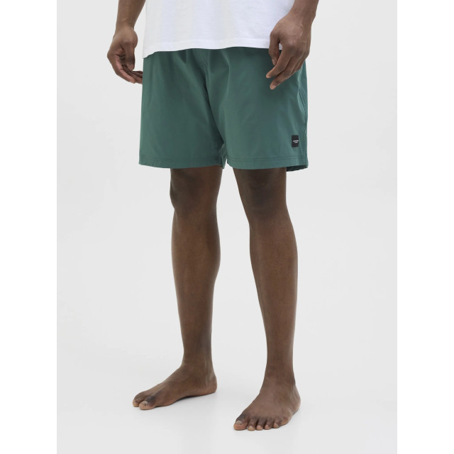 Jack & Jones Heren plus size zwemshort jpstmaui jjswim 12278711-Mallard Green large