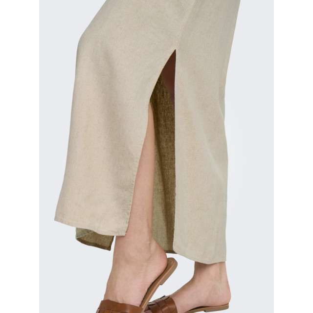 Jacqueline de Yong Jdysay mw maxi slit skirt wvn noos beige 4479.05.0002 large