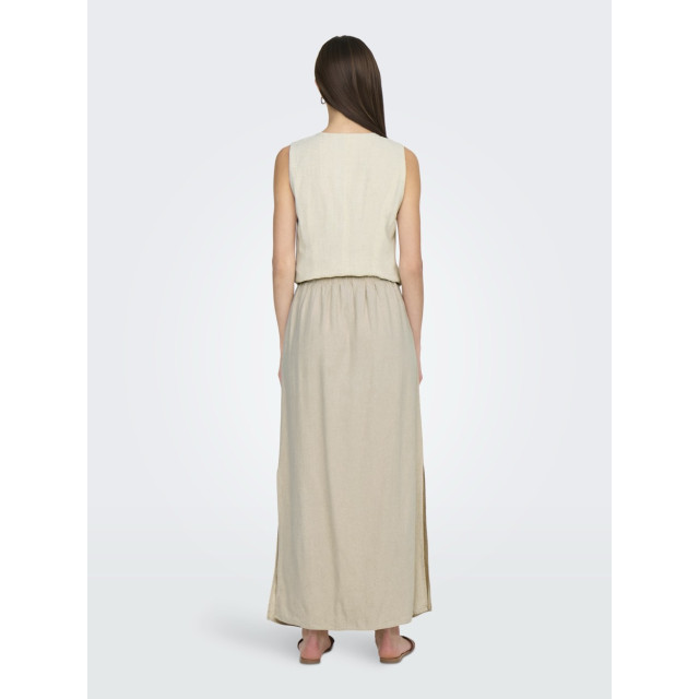 Jacqueline de Yong Jdysay mw maxi slit skirt wvn noos beige 4479.05.0002 large