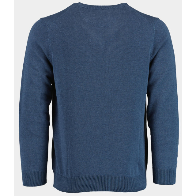Bos Bright Blue Pullover cotton regular fit denim 518100cct-13/675 184801 large