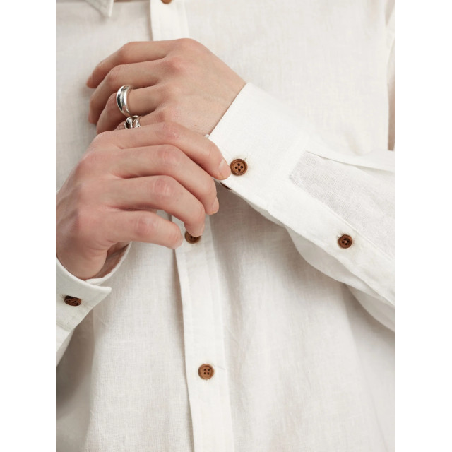 Anerkjendt 901935 akleif l/s cot/linen shirt 9503 tofu 901935 large