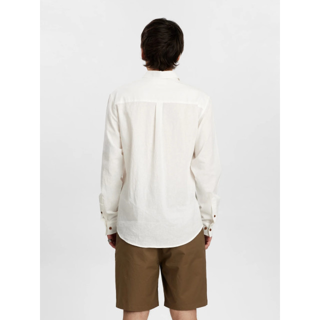 Anerkjendt 901935 akleif l/s cot/linen shirt 9503 tofu 901935 large