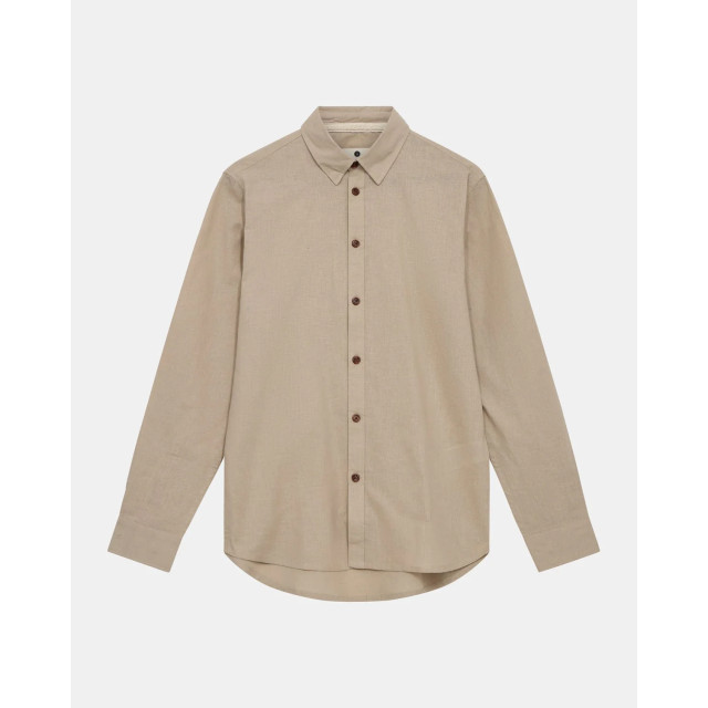 Anerkjendt 901935 akleifml/s cot/linen shirt 0536 feather grey 901935 large