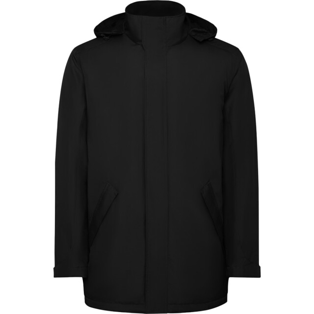 Roly Gewatteerde parka voor kinderen/kinderen amerika UTPF4696_solidblack large