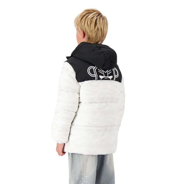 Black Bananas Jr. peek freeze puffer jacket 58443 large