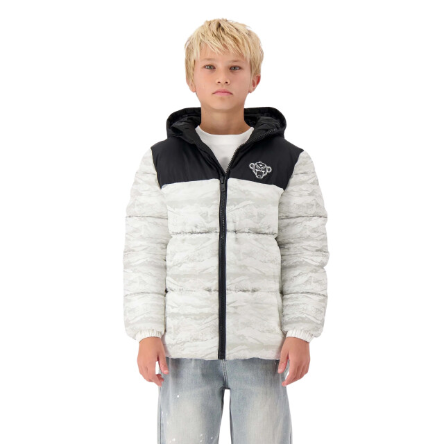 Black Bananas Jr. peek freeze puffer jacket 58443 large